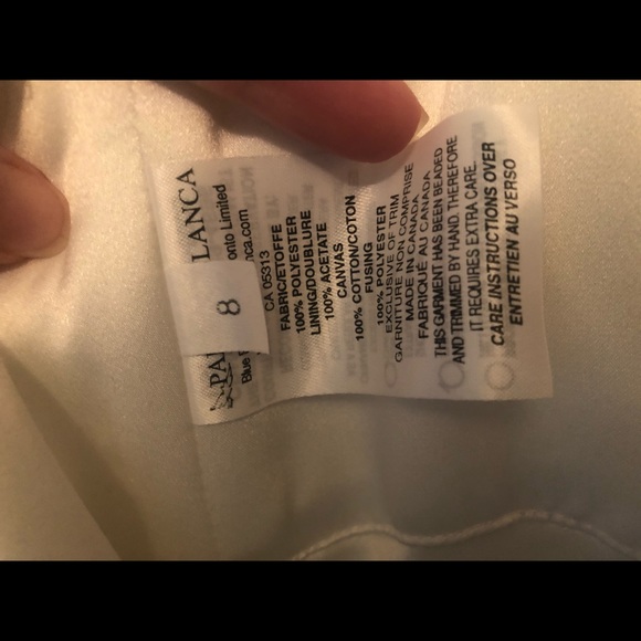 Wedding dress. Paloma Blanca. Size 8. Altered. - Picture 6 of 14